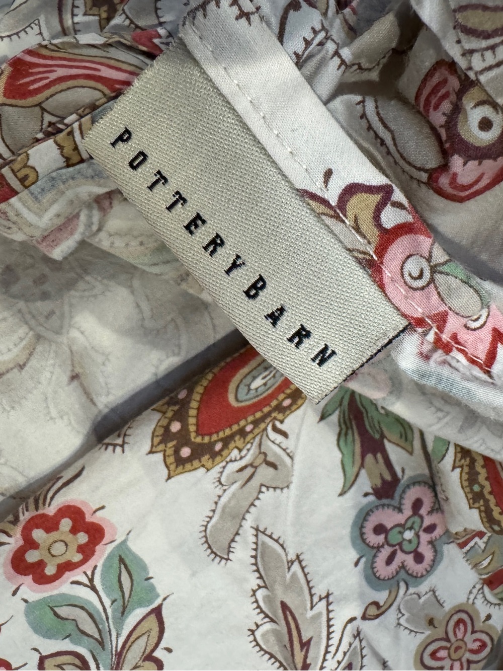 Pottery Barn Charlie Paisley Duvet Cover & Shams - Picture 5 of 7